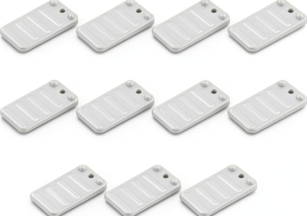 ZQTSANKESL Slotted Shims Plastic Leveling Pads Stackable-0
