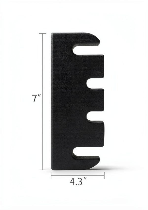 Verplexter Door Hinge Shims Black PVC Decorative Protection-1
