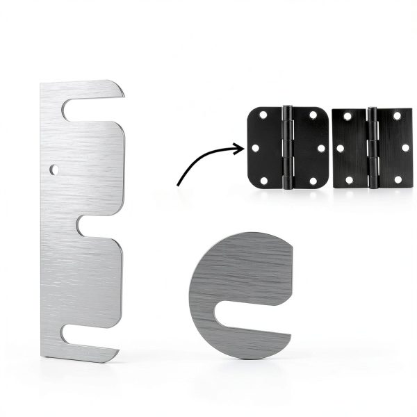 Fawayshaan 3.5 Inch Door Hinge Shims Stainless Steel-1