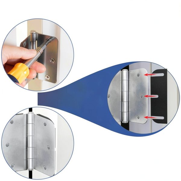 Bettoor Door Hinge Shims Fix Misaligned Doors Easy-4