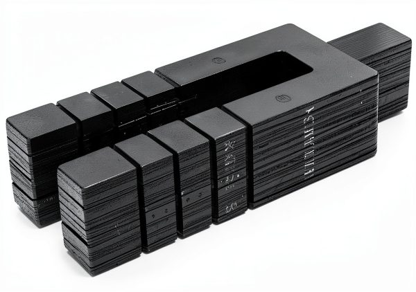 CR Laurence Slotted Shim Black Solid Industrial Shims-1
