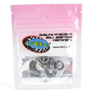 M8x12mm Steel Shim Pack TRB RC Industrial Slotted Shims-0
