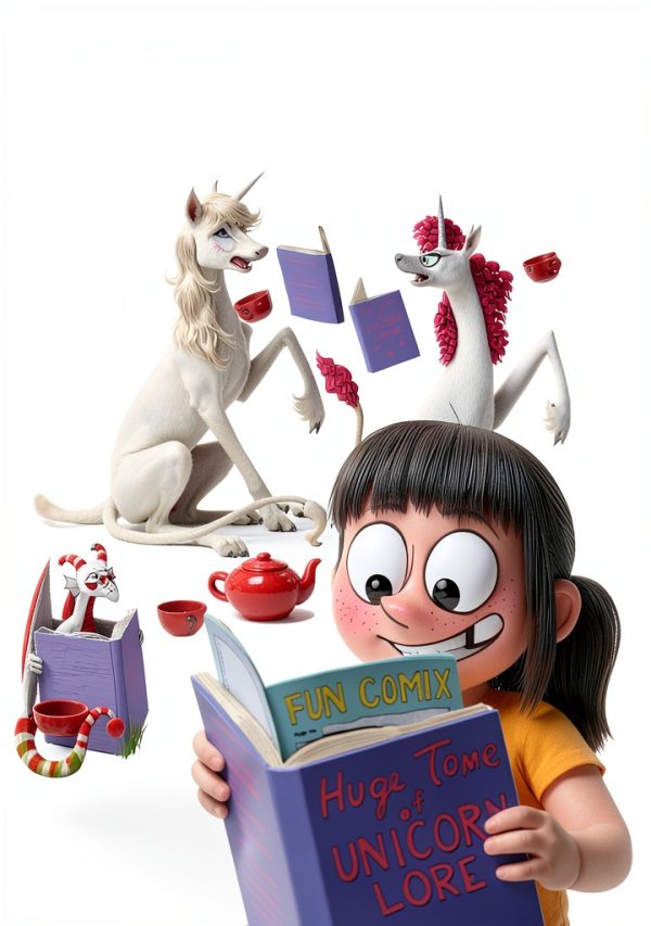 Phoebe and Her Unicorn Kindle Comic Book-0