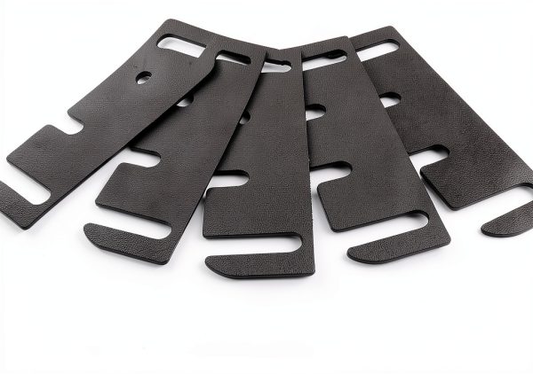 Verplexter Door Hinge Shims Black PVC Decorative Protection-6