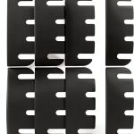 Verplexter Door Hinge Shims Black PVC Decorative Protection-0
