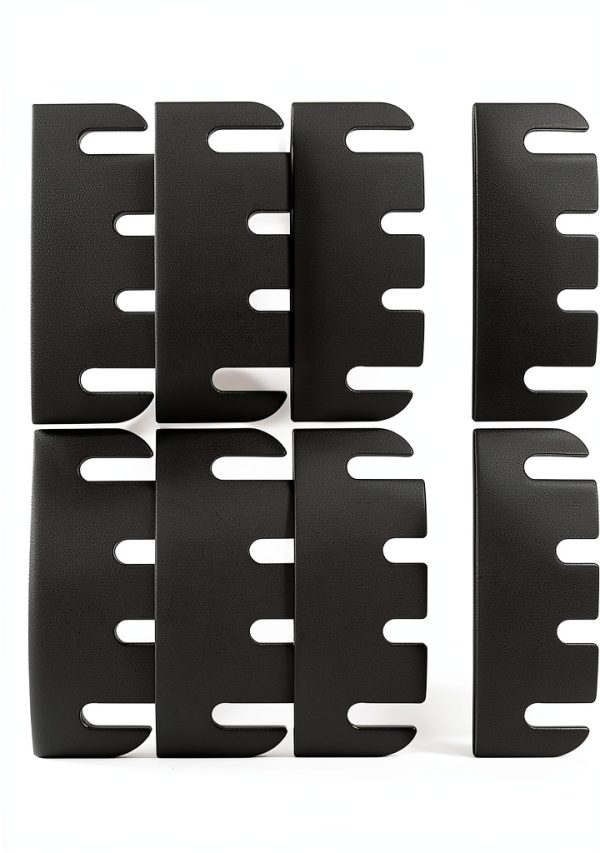 Verplexter Door Hinge Shims Black PVC Decorative Protection-0