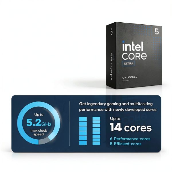 Intel Core Ultra 5 245KF Processor 5.2GHz Desktop-1