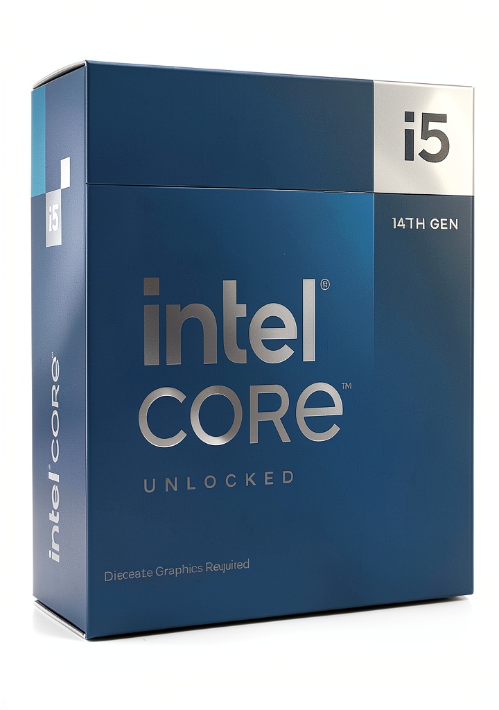 Intel Core i5-14600KF installed in a gaming PC build