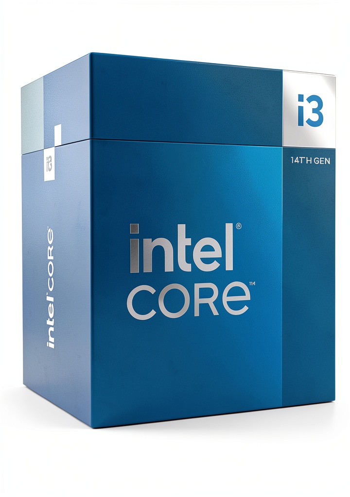 Intel Core i3-14100 installed in a modern desktop build