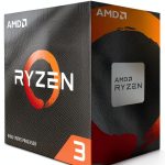 AMD Ryzen 3 4100 Processor 4GHz Ceramic Gray CPU-0