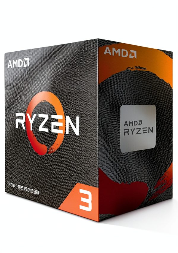 AMD Ryzen 3 4100 Processor 4GHz Ceramic Gray CPU-0
