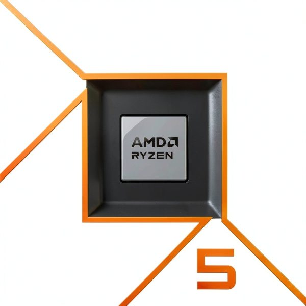 AMD Ryzen 5 9600X 6-Core 5.4GHz Boost CPU for Socket AM5-1