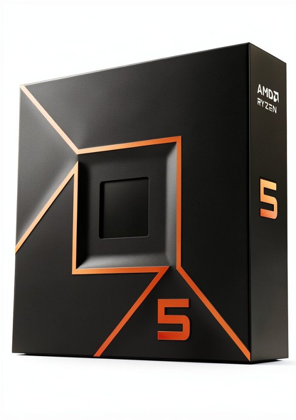 AMD Ryzen 5 9600X 6-Core 5.4GHz Boost CPU for Socket AM5-0