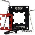 Thermal Grizzly AM5 Contact Frame for Ryzen 7000 CPUs Aluminum Black-0