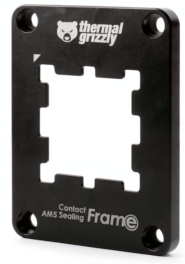 Thermal Grizzly AM5 Contact Frame for Ryzen 7000 CPUs Aluminum Black-4