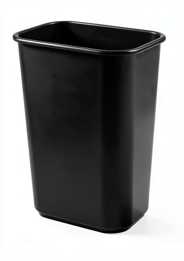 Rubbermaid Commercial Standard Series Wastebaskets 10.25 Gallon Black-1