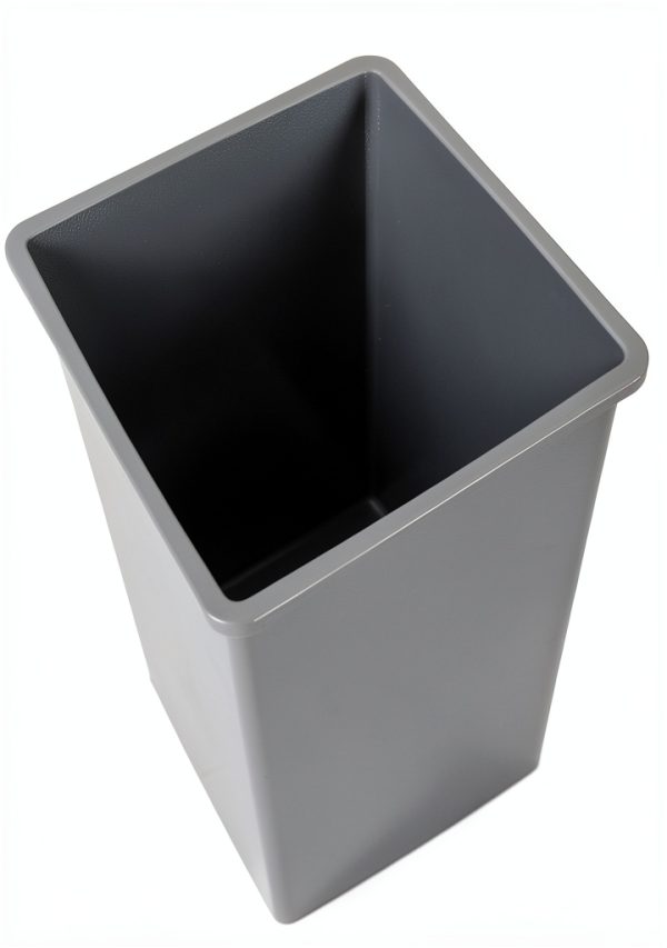 Amazon Basics Square Waste Container 25 Gallon Plastic Bin Pack of 2-3